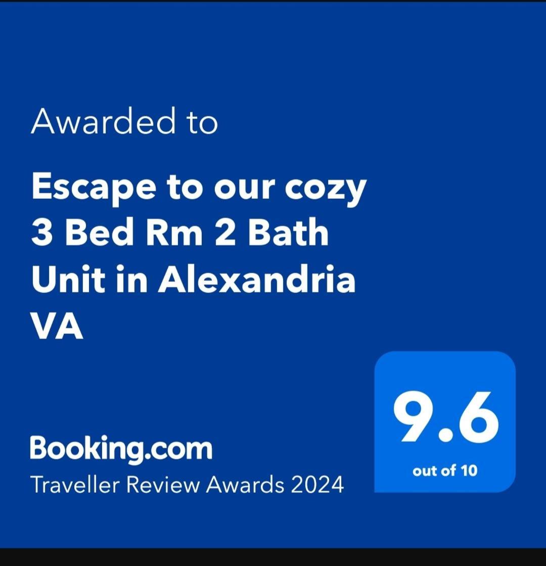 Escape To Our Cozy 3 Bed Rm 2 Bath Unit In Alexandria Vaヴィラ エクステリア 写真